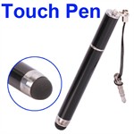 iPhone Touchepen m. Jackstick Plug (sort)